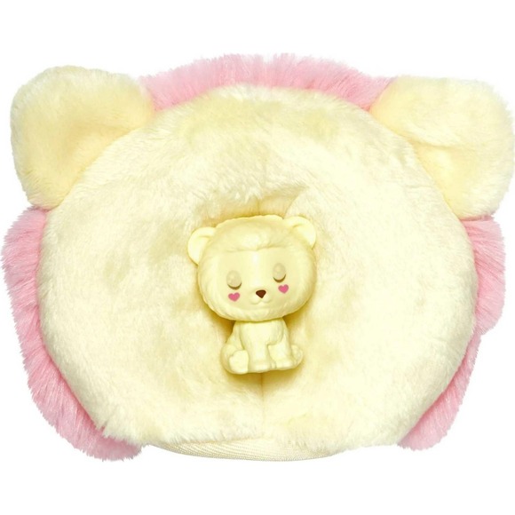 Barbie Cutie Reveal Cozy Cute Tees Lion, Purple Streaked Hair Doll & Accessories - Picture 6 of 16